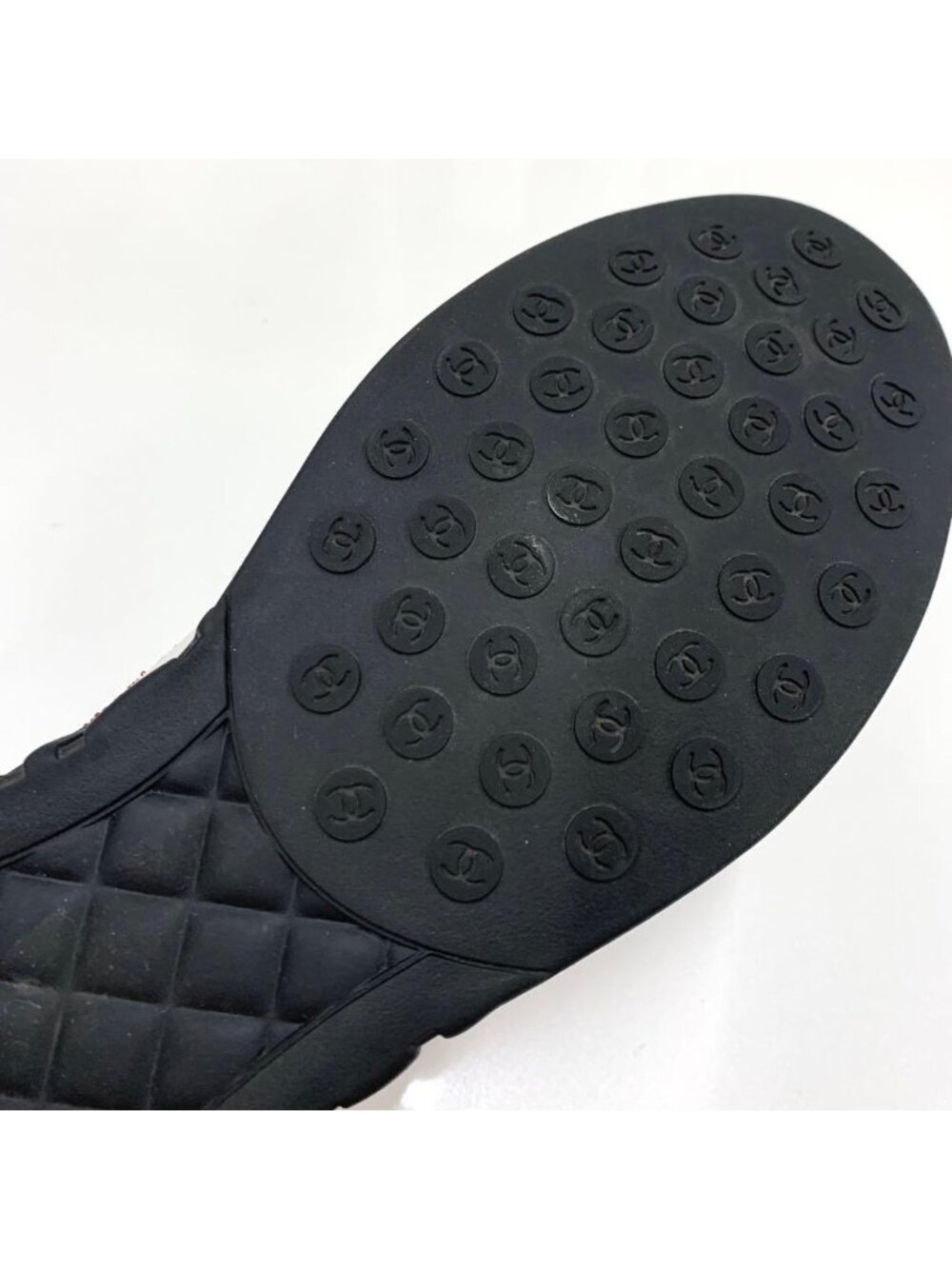 Chanel Pile Coco Mark Sneakers Multicolor - Picture 8 of 10